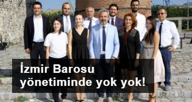 İzmir Barosu yönetiminde yok yok: HDP'lisi, ÇHD'lisi, ÖHP'lisi...