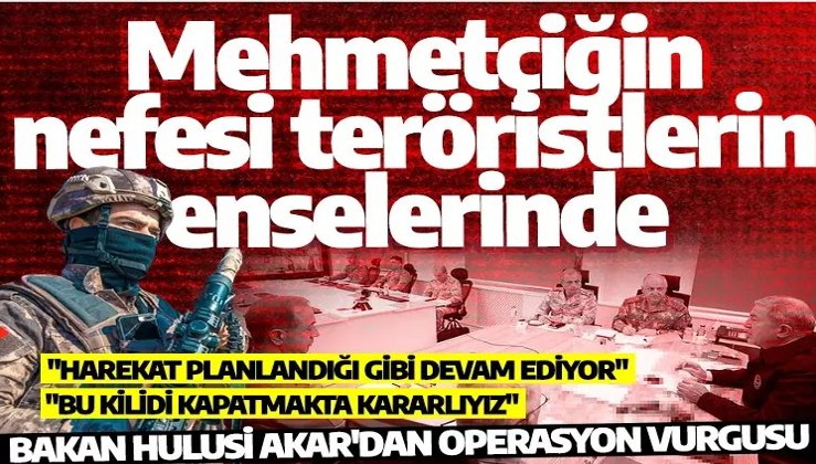 Mehmetçiğin nefesi teröristlerin enselerinde