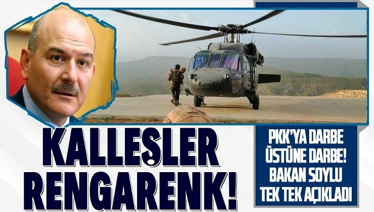 SON DAKİKA: Terör örgütü PKK'ya ağır darbe! Öldürülenler rengarenk