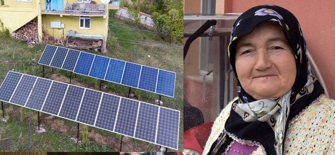 Almanyada gördü, köyüne güneş enerji santrali kurdu