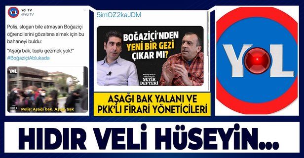 Boğaziçi Üniversitesi’nde başlayan eylemleri "Aşağı bak" yalanıyla tahrik eden Yol TV’nin PKK'lı iki ortağı Almanya’da!