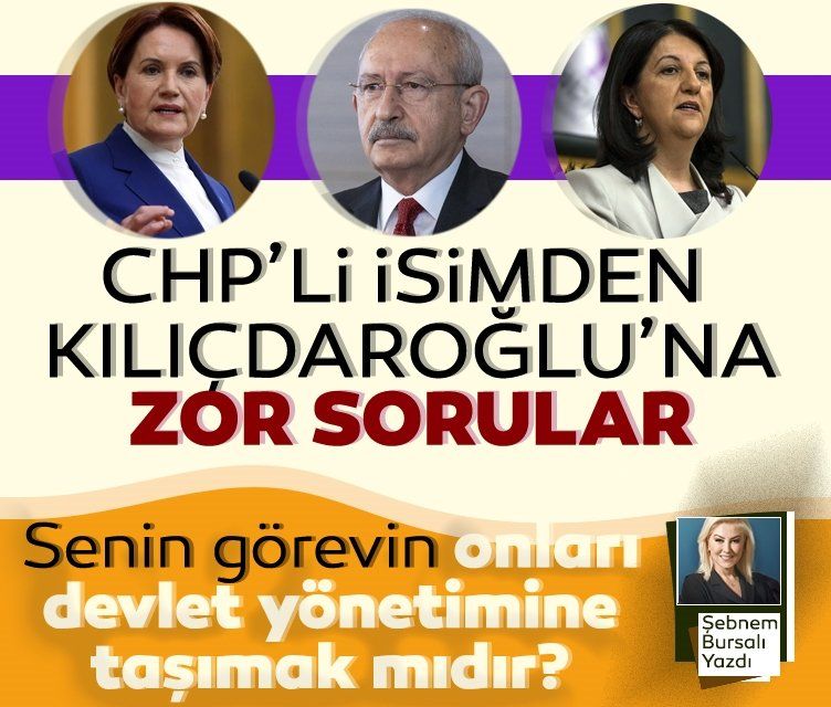 Kılıçdaroğlu'na zor sorular!
