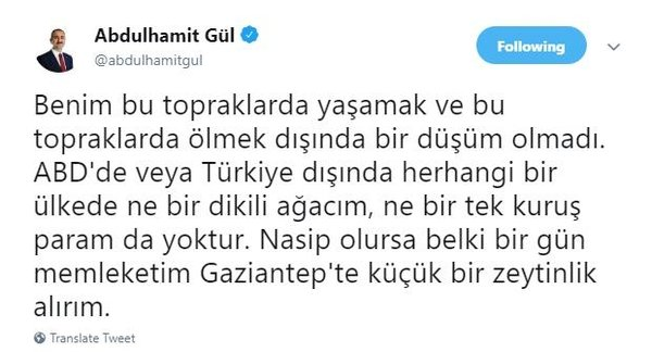 Adalet Bakanı Gül'den ABD'nin kararıyla ilgili ilk açıklama.