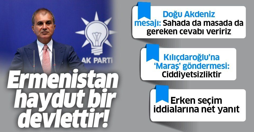 Son dakika: AK Parti Sözcüsü Ömer Çelik'ten MYK sonrası flaş açıklamalar