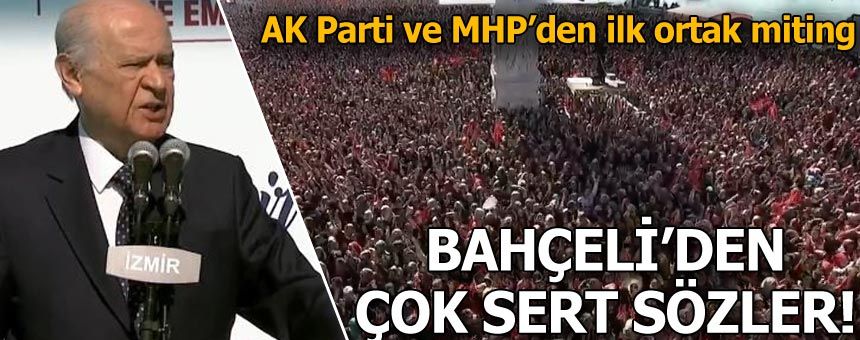 Erdoğan: "Gazi Mustafa Kemal Atatürk'ün askerlerinin İzmir'indeyiz"