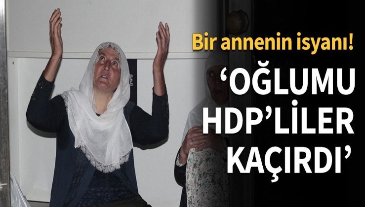 PKK elebaşının eşiyle pasta kesenler bu feryadı duyar mı? HDP binasının önünde oturma eylemine başladı!