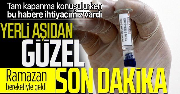 SON DAKİKA: Türkiye'nin yerli koronavirüs aşısı Faz3 aşamasında acil kullanım onayı alabilir