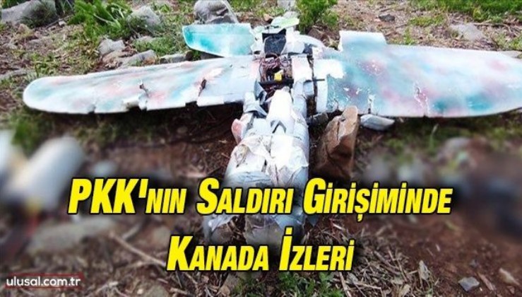 PKK'nın saldırılarda kullandığı model uçakların kartları Kanada'da üretiliyor