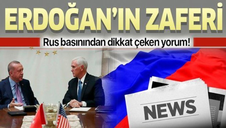 Rus basınınında dikkat çeken yorum: Anlaşma Cumhurbaşkanı Erdoğan'ın zaferi.