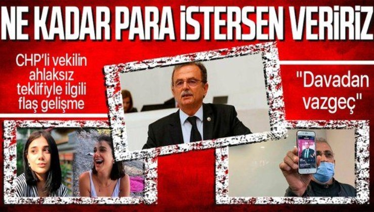 SON DAKİKA: Pınar Gültekin'in babasına ahlaksız teklifi yapan CHP'li Süleyman Girgin'e savcılıktan ret