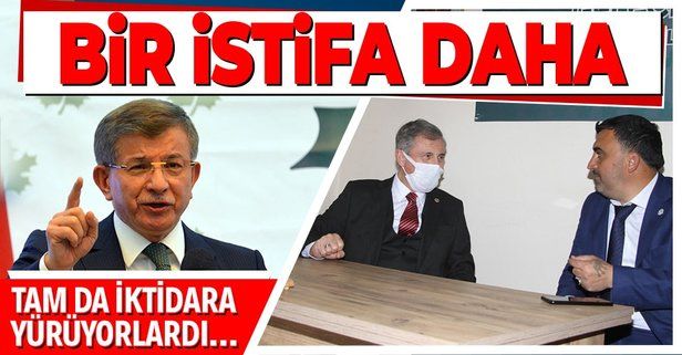 Ahmet Davutoğlu'na bir şok daha!