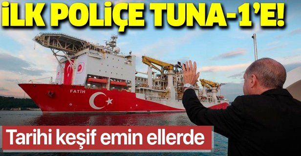Türkiye Sigorta'nın ilk poliçesi Sakarya Gaz Sahası'ndaki Tuna1 kuyusu için yapıldı