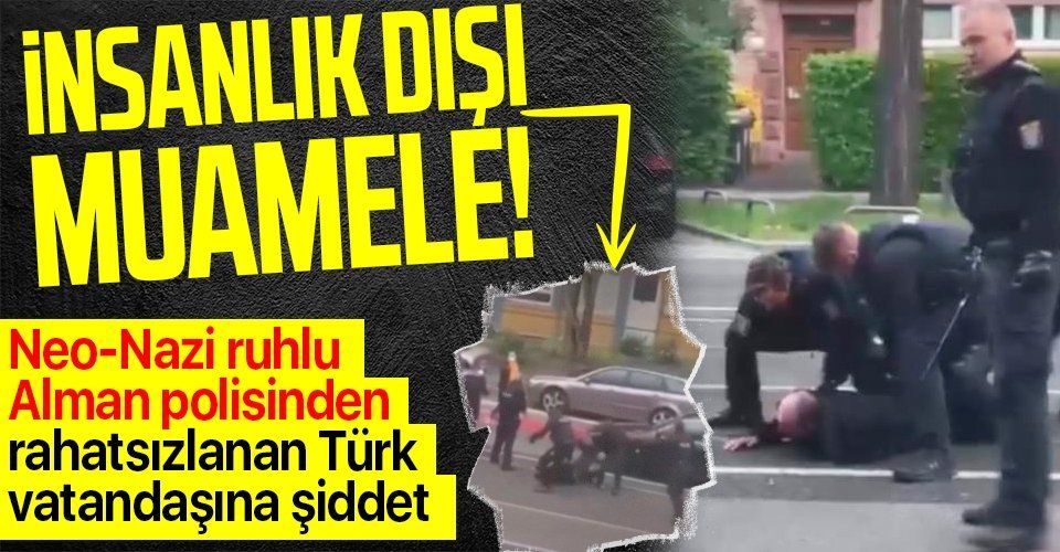 Almanya'da tedavi için hastaneye giderken rahatsızlanan Türk vatandaşına polis şiddeti