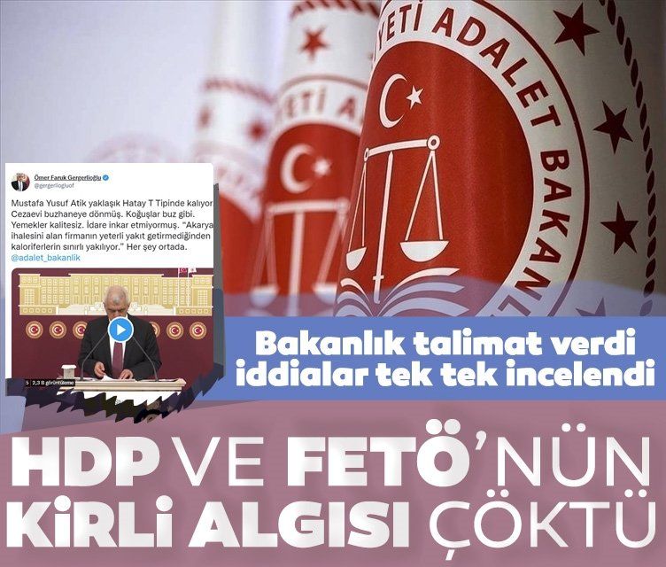 Bakanlık talimat verdi iddialar tek tek incelendi! HDP ve FETÖ'nün çirkin algısı çöktü