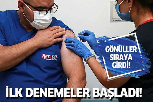 Koronavirüs aşı denemeleri Ankara Şehir Hastanesi'nde başladı!