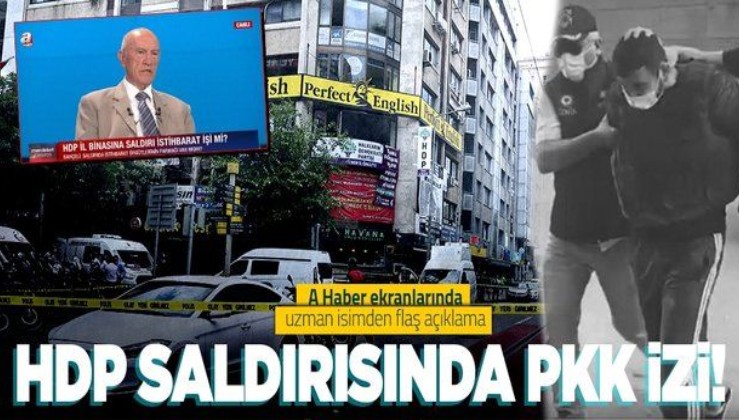 HDP İzmir binasına yapılan silahlı saldırıda PKK izleri!