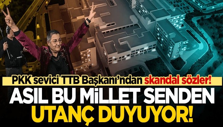 PKK sevici TTB Başkanı Fincancı’dan skandal sözler!