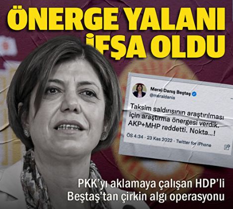 HDP'li Beştaş'ın 'önerge' yalanı ortaya çıktı