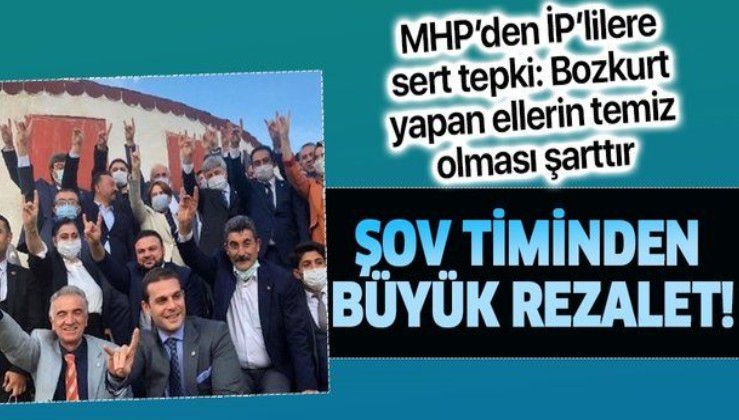 Son dakika: MHP’den İyi Parti’ye bozkurt işareti tepkisi: Son uyarıdır