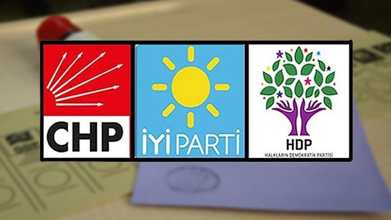 CHP, HDP ve İyi Parti, erken seçimde buluştu!