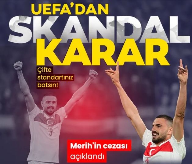 Son dakika haberi: UEFA'dan skandal karar! TFF flaş karar...