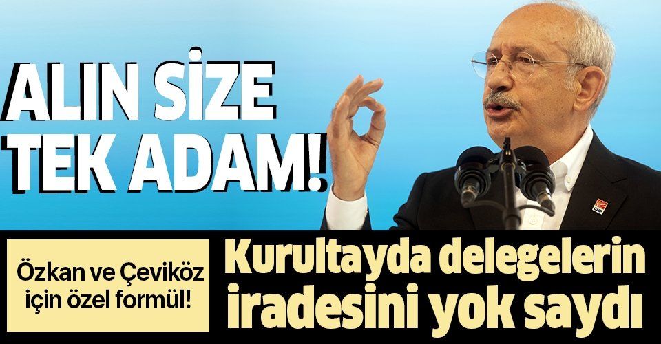 Kemal Kılıçdaroğlu'ndan Parti Meclisi'ne giremeyen Tuncay Özkan ve Ünal Çeviköz için özel formül