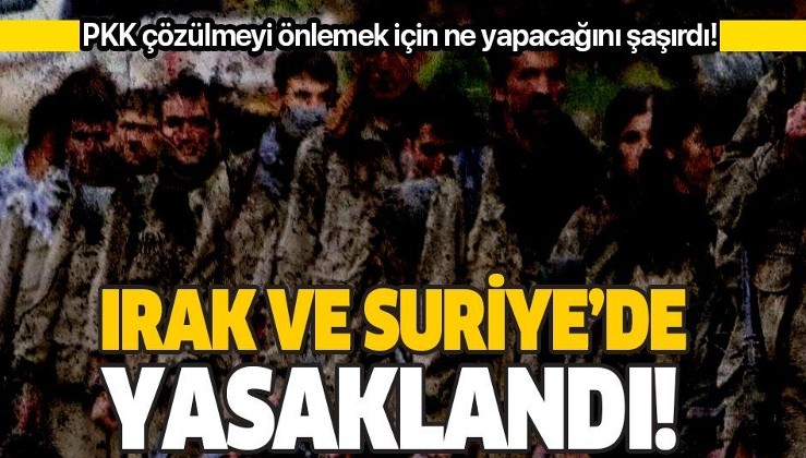 Köşeye sıkışan PKK, örgütteki çözülmeleri engellemek için