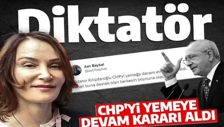 Deniz Baykal'ın kızından Bay Kemal'e şok sözler! 'Diktatör Kılıçdaroğlu'