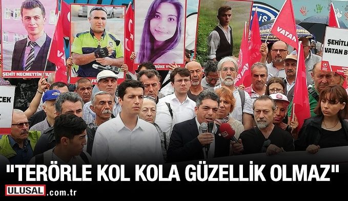 Vatan Partisi'nden HDPKK ve destekçilerine karşı anlamlı eylem!