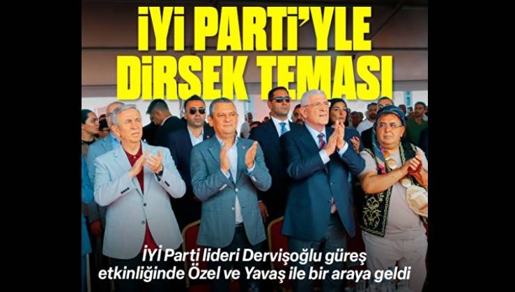 İYİ Parti’yle dirsek teması