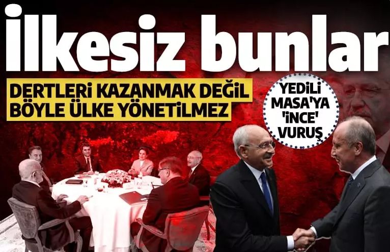 Muharrem İnce, CHP ve Kılıçdaroğlu'nu topa tuttu: Dertleri kazanmak değil böyle ülke yönetilmez