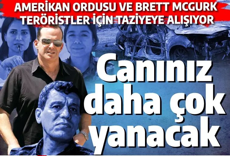 Türk ordusu ve MİT, Amerikalıların canını yaktı! Taziye mesajının ardında terör baronu Brett McGurk var