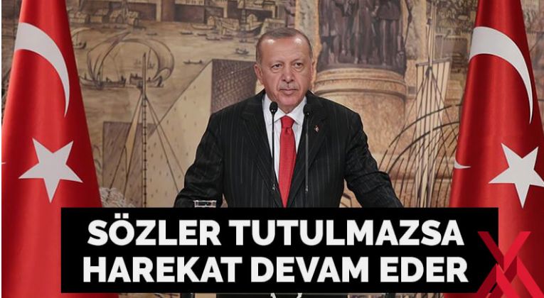 Erdoğan: ABD sözünü yerine getirmezse 121’nci saatte harekat devam eder