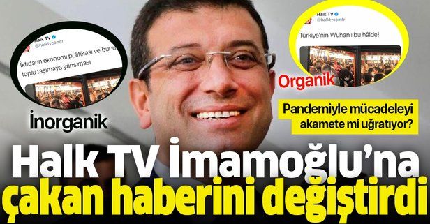 Halk TV Ekrem İmamoğlu’na çaktığı haberi değiştirdi!