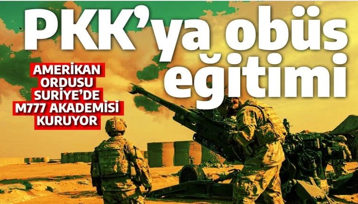 Bunu da yaptılar: ABD PKK'ya obüs verecek! 30 kilometreye top atışı için eğitimler başladı