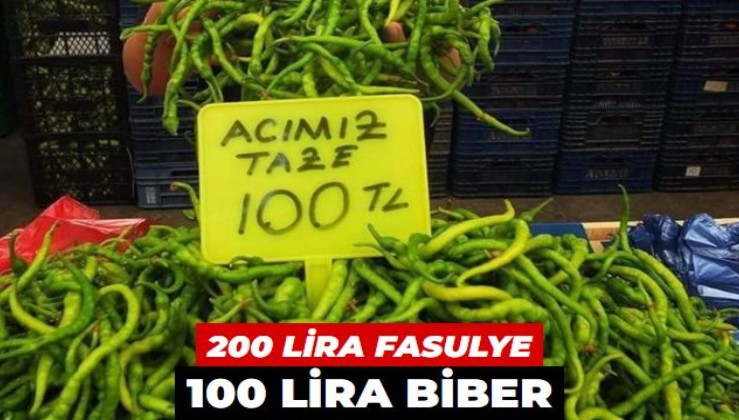 200 Lira Fasulye 100 Lira Biber