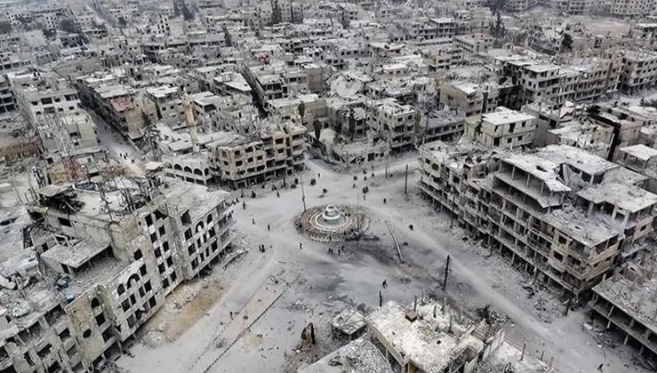 Suriye'de yeniden inşa başlıyor