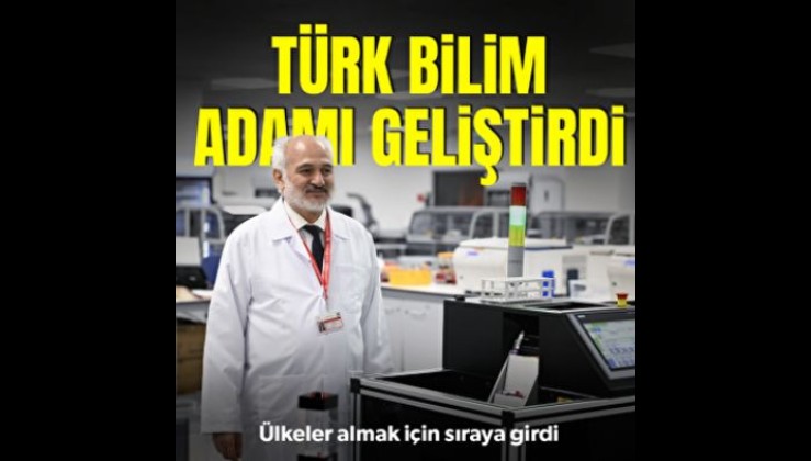 Türk bilim adamı geliştirdi: