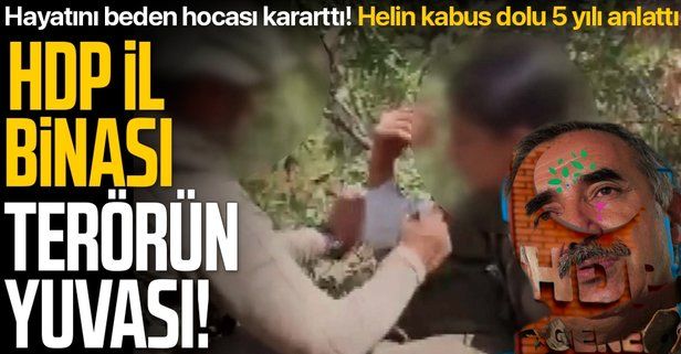 Terör örgütü PKK'dan kaçan Helin kabus dolu 5 yılı anlattı: Önce HDP binasına sonra Kandil’e götürdüler!