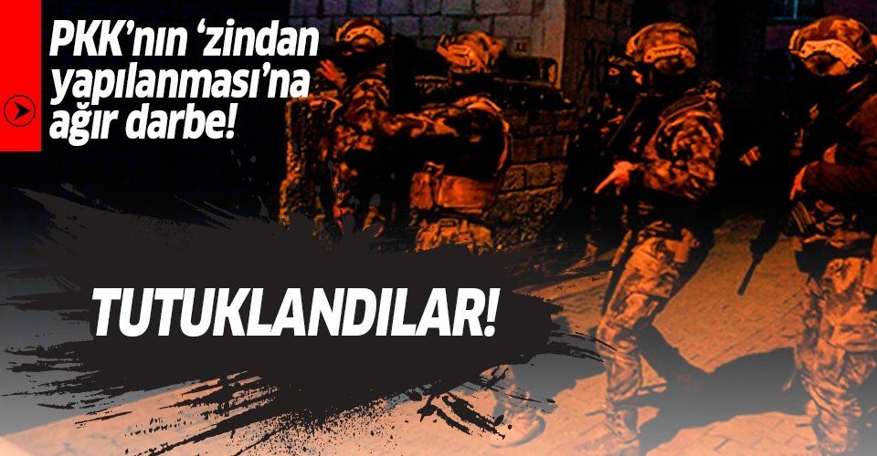 Diyarbakır merkezli PKK operasyonu! 7 tutuklama