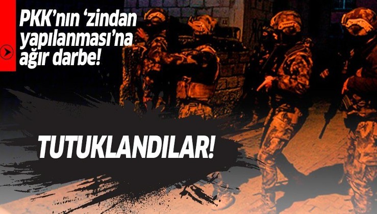 Diyarbakır merkezli PKK operasyonu! 7 tutuklama