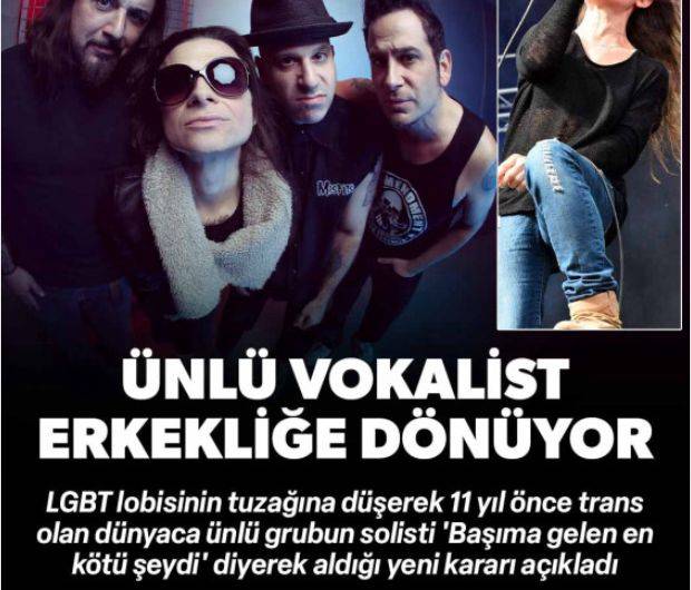 LGBT lobisinin tuzağına düştü: Büyük pişmanlık yaşayan ünlü vokalist 'cinsiyetine' geri dönüyor