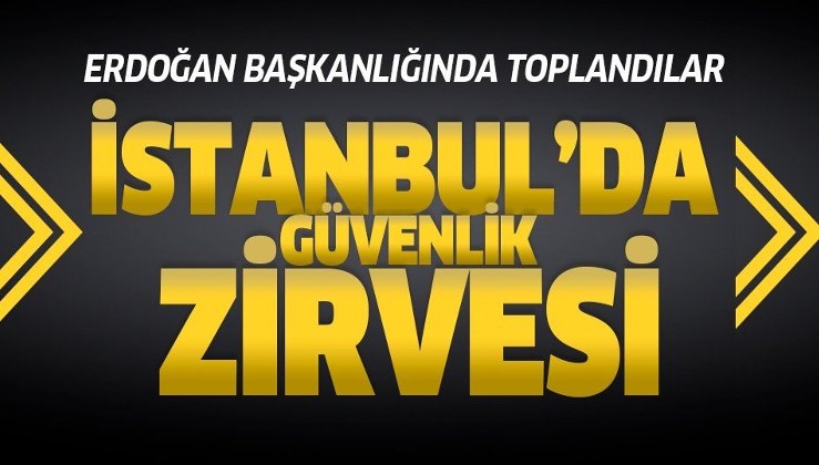 Son dakika: Dolmabahçe'de Cumhurbaşkanı Erdoğan başkanlığında güvenlik zirvesi.
