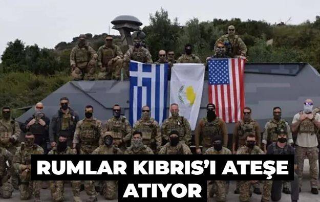 Rumlar Kıbrıs’ı ateşe atıyor
