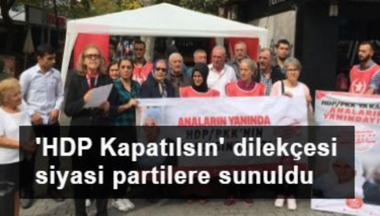 'HDP Kapatılsın'