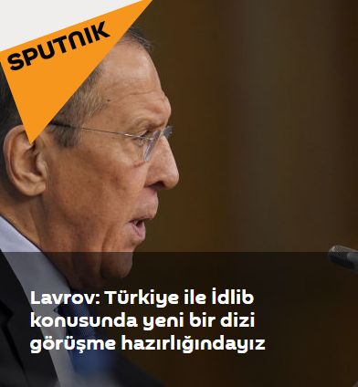Lavrov: Türkiye ile İdlib konusunda yeni bir dizi görüşme hazırlığındayız