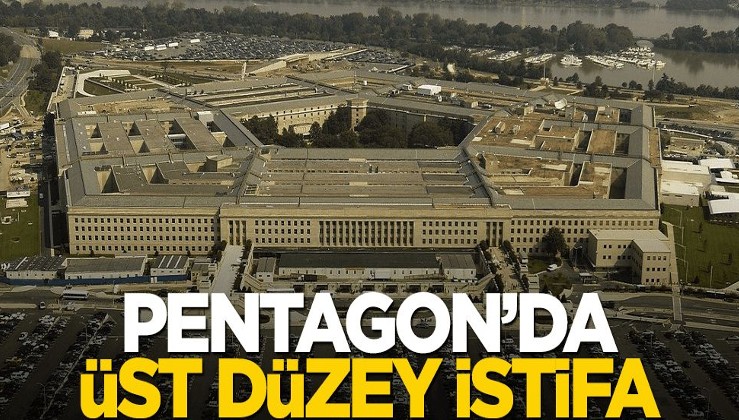 Pentagon'da üst düzey istifa!