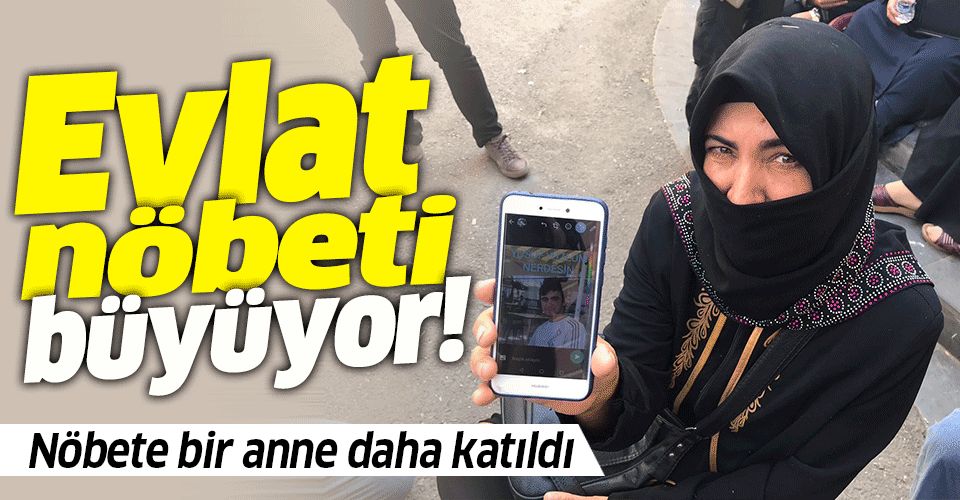 Diyarbakır HDP binası önünde evlat nöbeti tutan aile sayısı 35'e yükseldi.