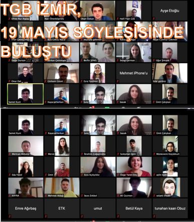 TGB İzmir, 19 Mayıs Söyleşisinde Buluştu