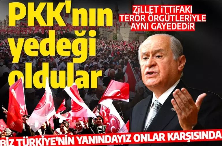 Devlet Bahçeli, 'Kılıçdaroğlu'na verilecek her oy Kandil'e gidecek'